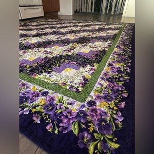 Large hand made quilt